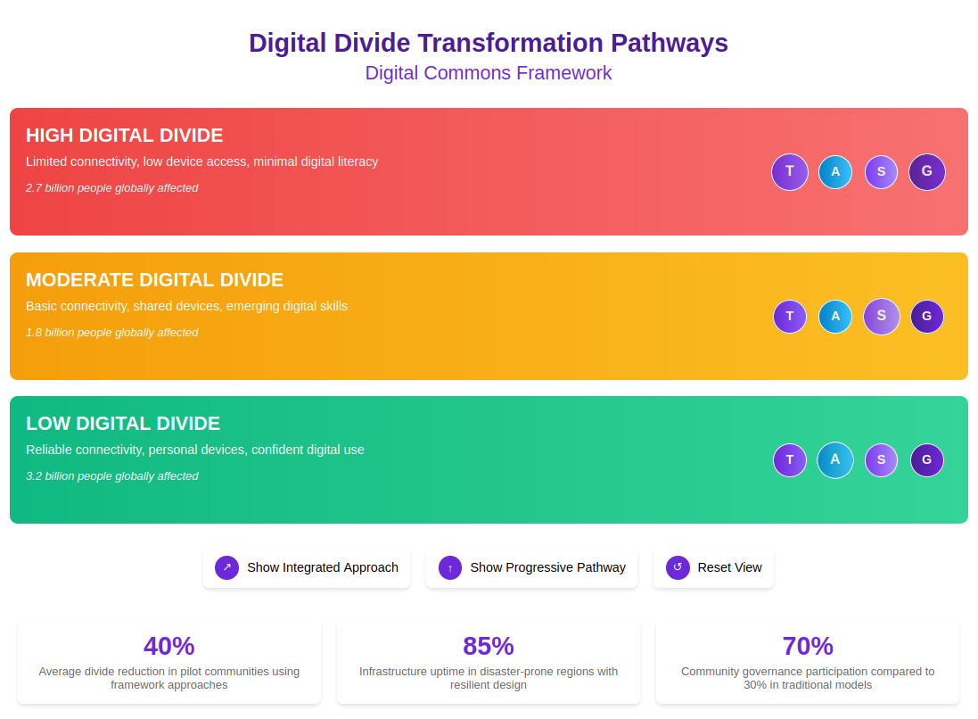Digital Divide Transformation Pathways